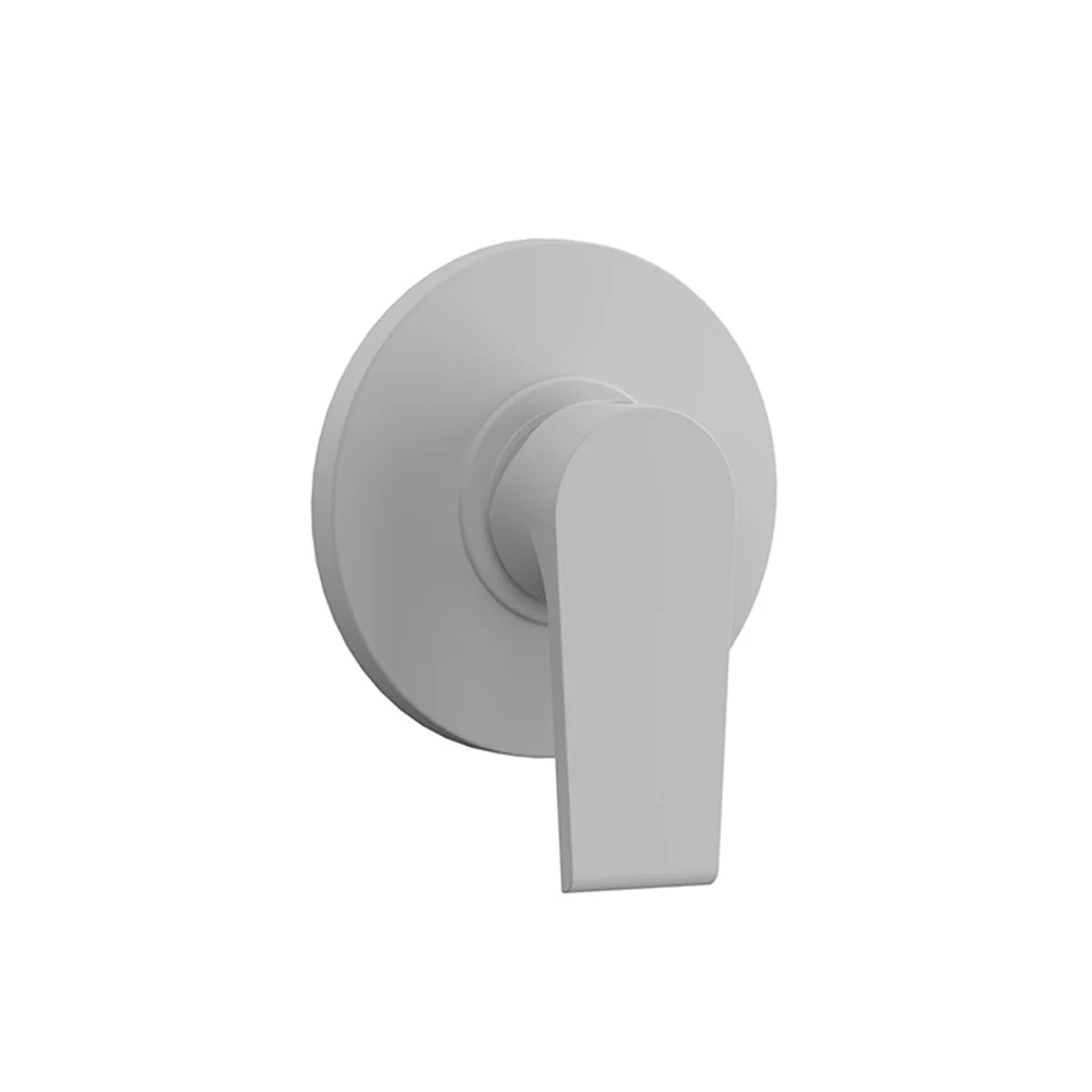 Kit miscelatori lavabo, bidet e doccia Rubinetterie Mariani linea Artic Bianco Opaco con scarico