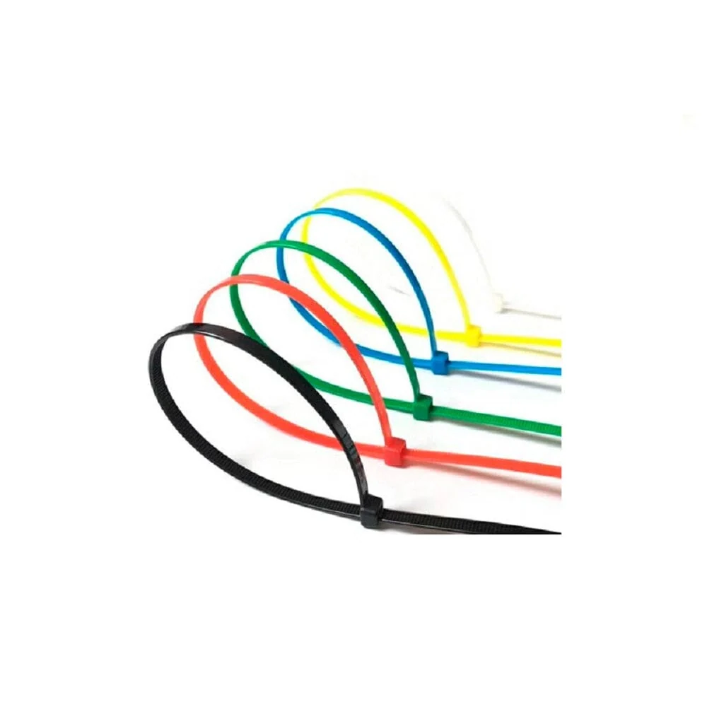 Amarra Cable Color 3.6 X 150 Mm 100 Un