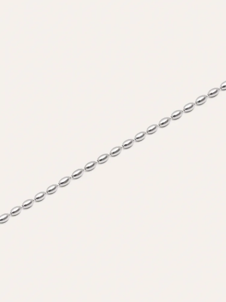 Collar Serpentine Acero
