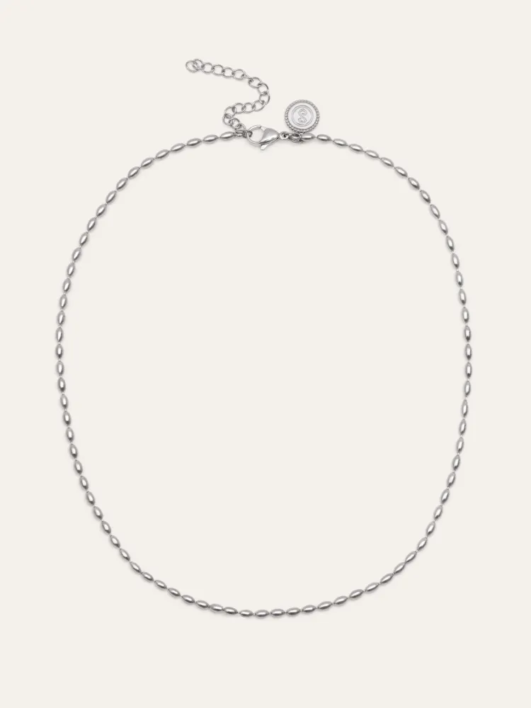 Collar Serpentine Acero