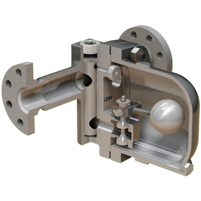 300 Flanged Float High Pressure Thermodynamic Steam Trap FT601-065-14-F300