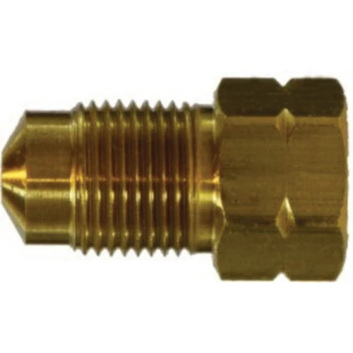 3/16 Inch Female Inverted Flared M11 Bubble Male Inverted Flared Latón Adapter 12336
