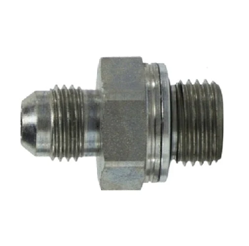 3/4"-16 X 22" X 1.5" Male Connector MJIC X METRIC Thread Acero Metric Adapters Hydraulics 7005822