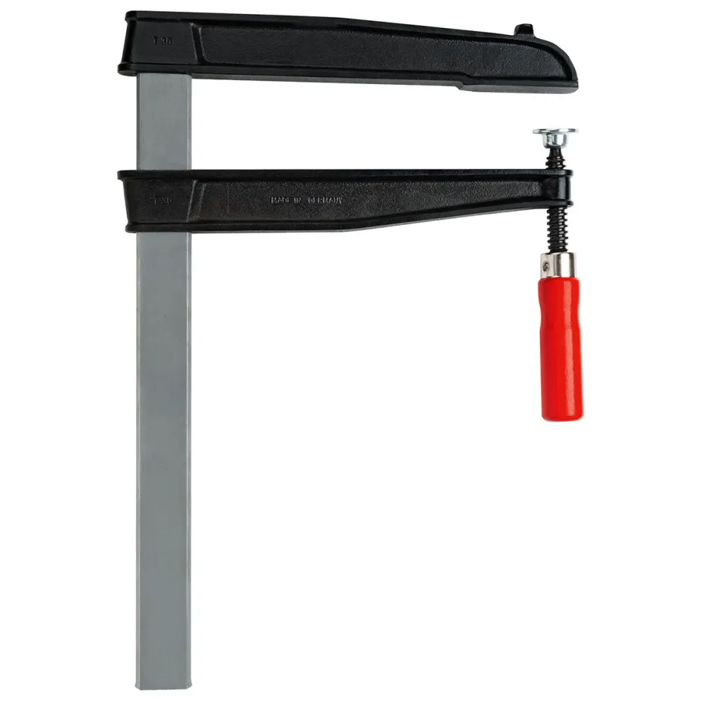 Bessey TGN60T50 - Tornillo de apriete con mango de madera de gran alcance Bessey TGNT 600/500