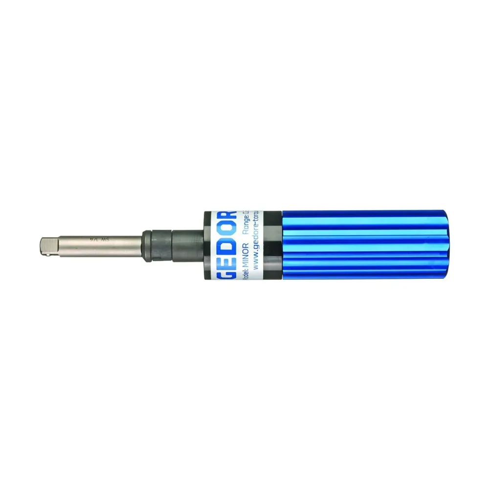 GEDORE STANDARD FH BO/W CW - 1/4" Torque Screwdriver 50-406 cNm 015605 Blue