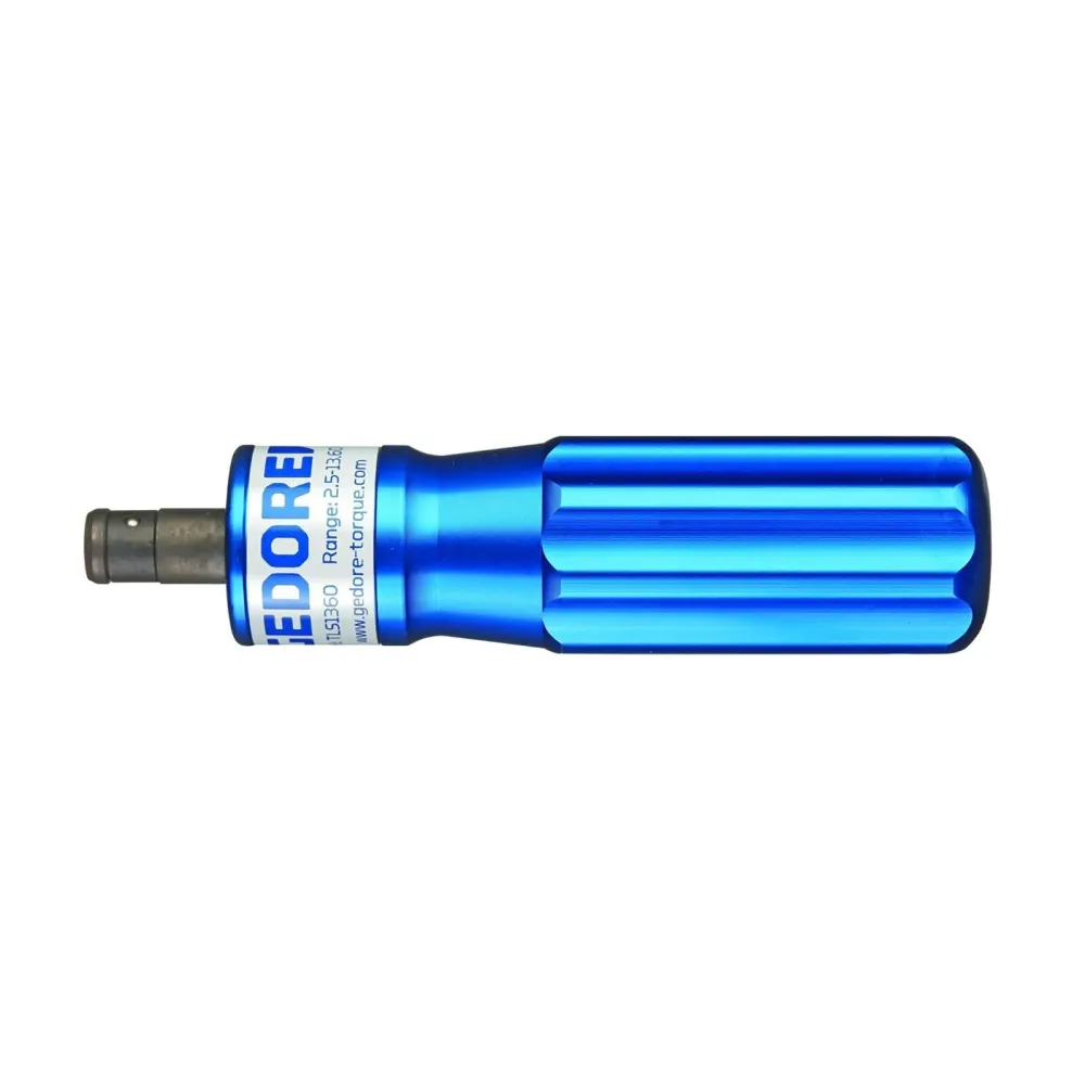 GEDORE STANDARD FH BO/W CW - 1/4" Torque Screwdriver 50-406 cNm 015605 Blue