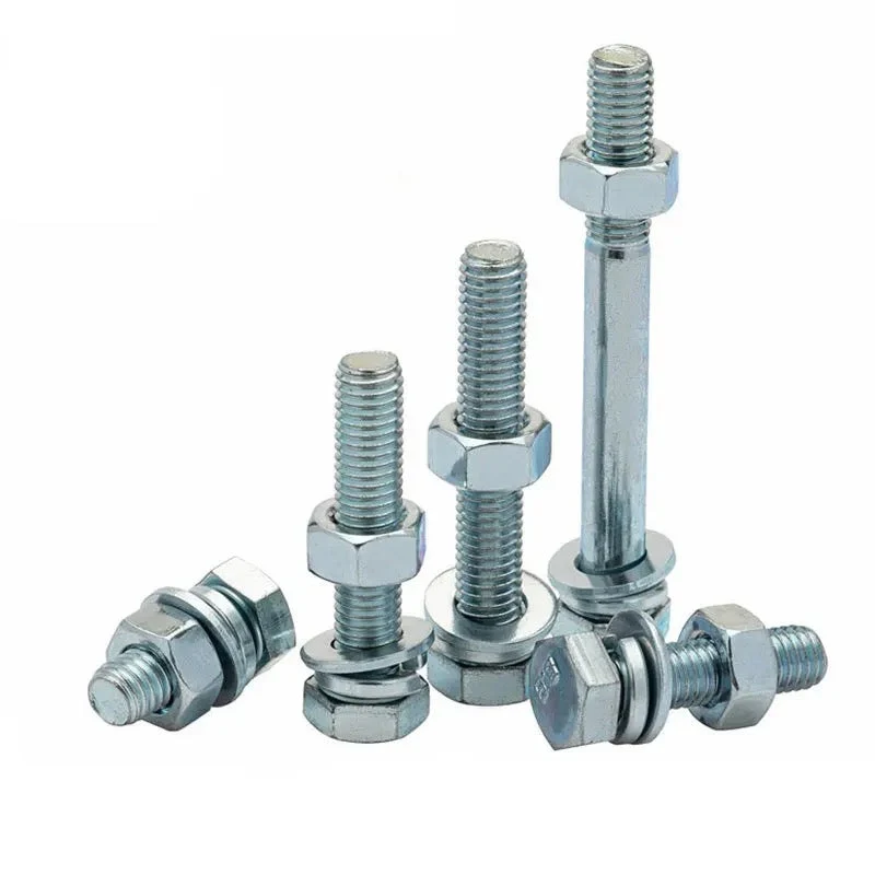 Tornillo -307 Maquina Grado 2 Galvanizado - 3/8 X 1 1/4"