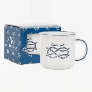 Brida de Sujeción Taza 'Nudo marinero' cerámica