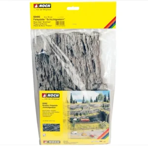 H0 1:87 escala Noch 58480 Pared de roca pizarra 33x19 cm