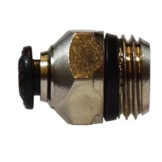 6mm Push- TB X 1/8" Male Metric Internal Hex Male Adapter 20624N