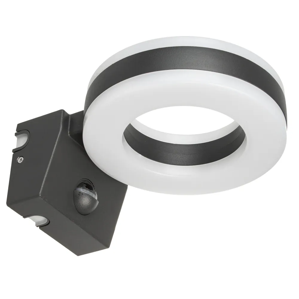 Aplique LED con sensor de movimiento PIR, sensor crepuscular, aplique para exterior, iluminación interior / exterior IP65...