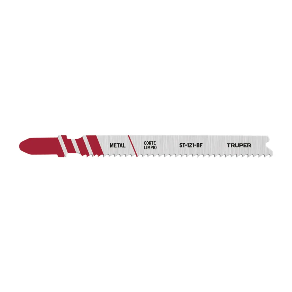 Blíster 5 seguetas T, 12 DPP BIM, corte recto rápido/metal