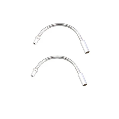 Coudes passe-câble pour frein V-Brake acier inoxydable - Paire