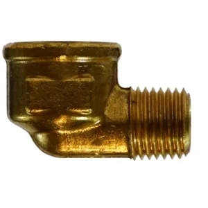 1/8" FNPTF X 1/4" MNPTF Street Elbow Forged Reducing 90 Degree Latón Fitting Pipe 28260