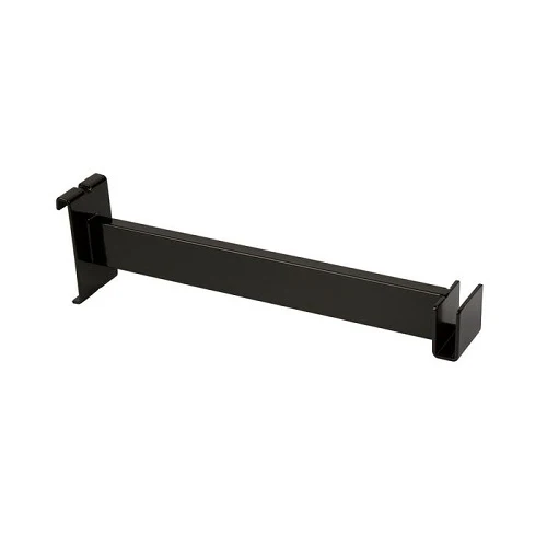 12" Hangrail Bracket Rectangular Tubing Econoco BLK/FB (Pack 5)