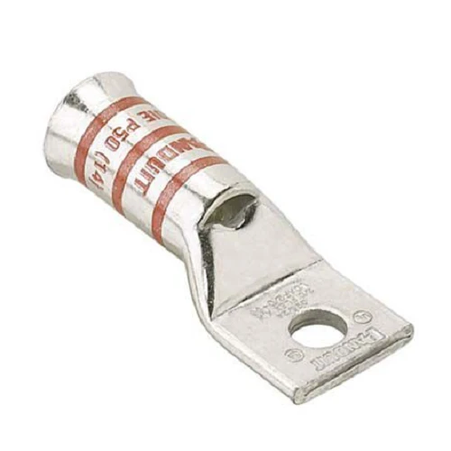 1 Hole Copper Compression Connectors Lugs Carbón LCAF600-12-6