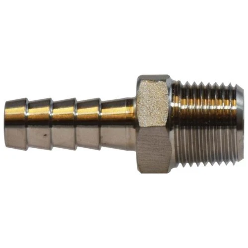 3 Hose Barbed 3 MIP Inox Steel Adapter 973990
