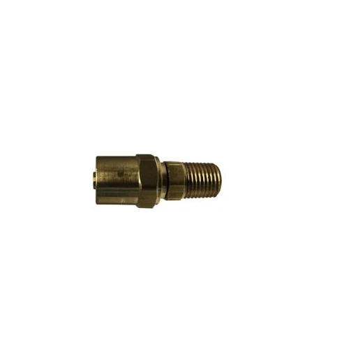 1/2 Hose Barbed x 1/2 MNPTF Latón Reusable Hose Adapter 32746