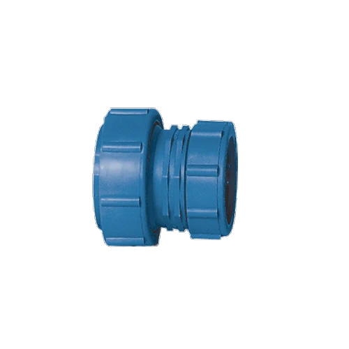 4" x 2" Loose Nut X Mechanical Joint PVDF Flame Retardant Loose Nut Reducer Coupling W3942P