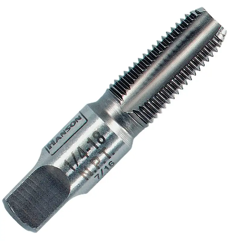 Machuelo para tubo npt acero al carbón 1/4", 1903zr
