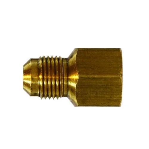 3/4" Male Flared X 1/2" FNPTF Female Adapter SAE 45 Degree Latón Fittings 10246