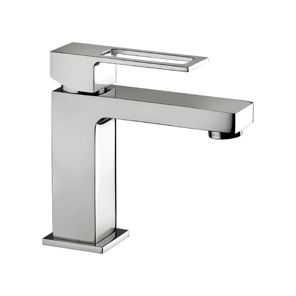 Mezclador para lavabo con desagüe clic clac serie Effe modelo EF071KCR cromado Paffoni