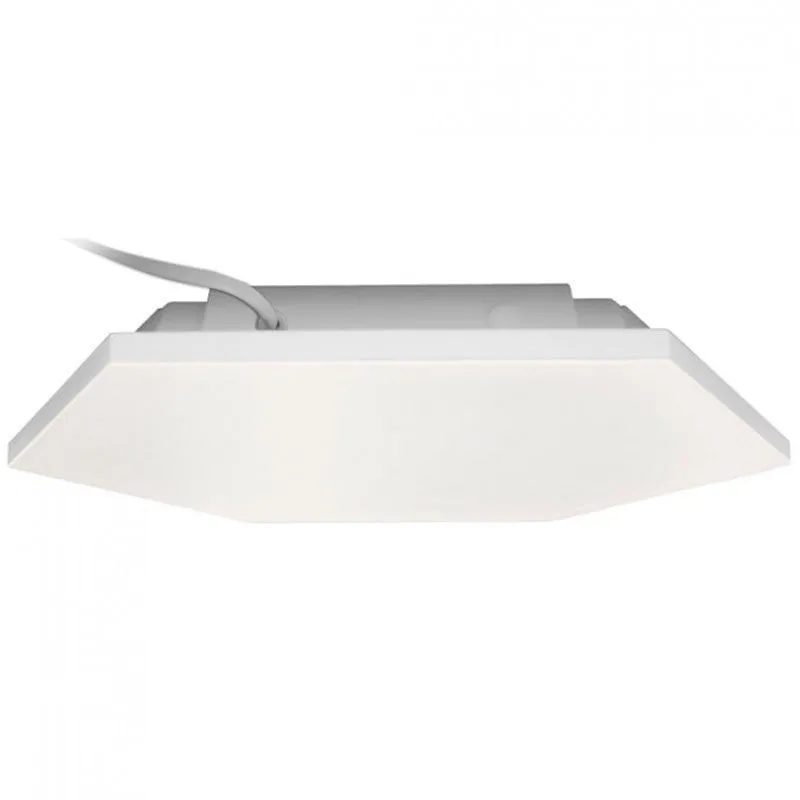 Panel LED enlazable 7hSevenOn Deco hexagonal 10W 800lm blanco 32x37 cm