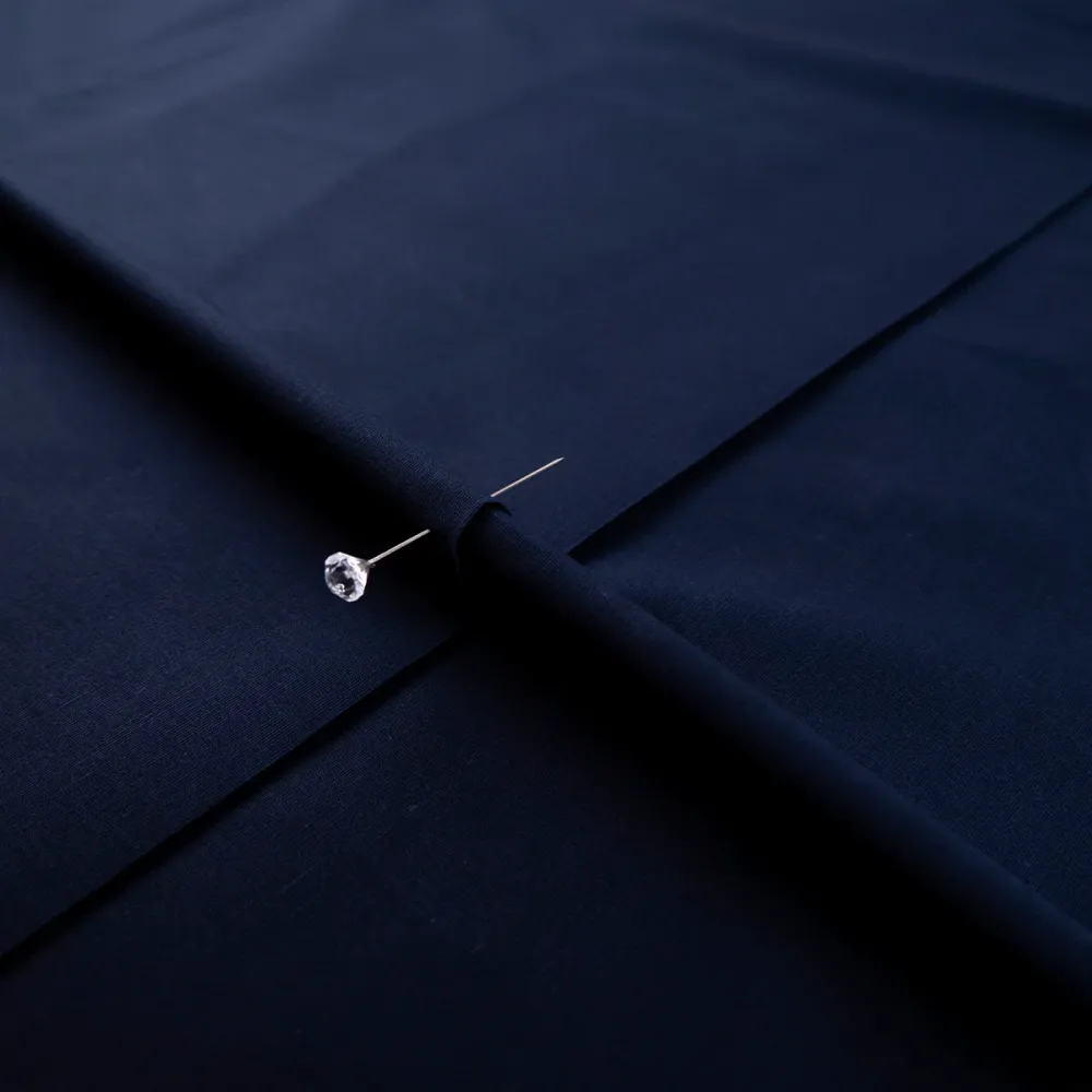 POPLIN COTTON LISO SP AZUL ECLIPSE TOTAL