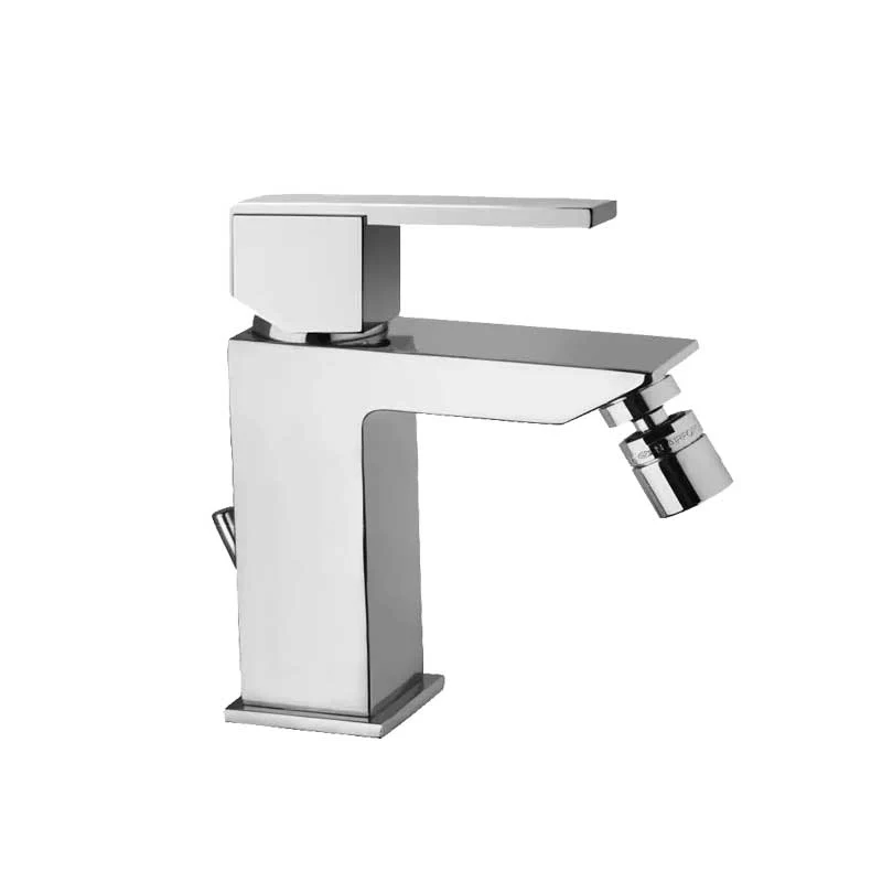 Set di miscelatori Lavabo Esbelto e Bidet ottone Cromo collezione Feel di Mamoli Rubinetterie