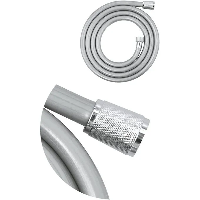 SOPAL Flexible de Toilette ZARZIS Gris argent - Tuyau pour WC 1m