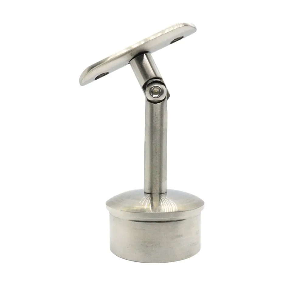 Soporte con Base de Móvil de 80mm Para Pasamanos De Tubo 2" (50.8mm) Herralum