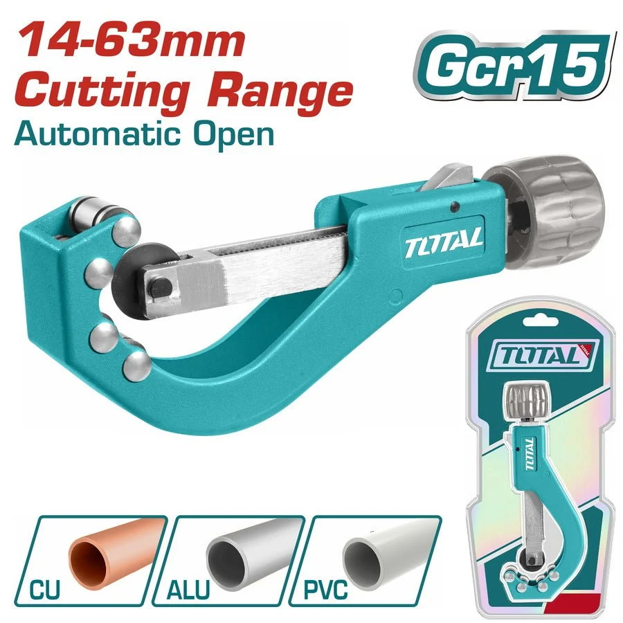 THT531463 Coupe-Tuyau TOTAL 14-63 mm Haute Qualité Pro