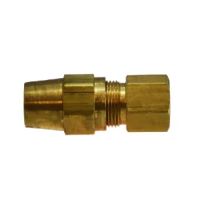 3/8" Tube OD X 3/8" FNPTF Copper Air Brake X Fip Adapter Latón Fittings 38208