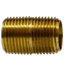 3/8" X Yellow Close Nepple Latón Fitting Pipe 28133