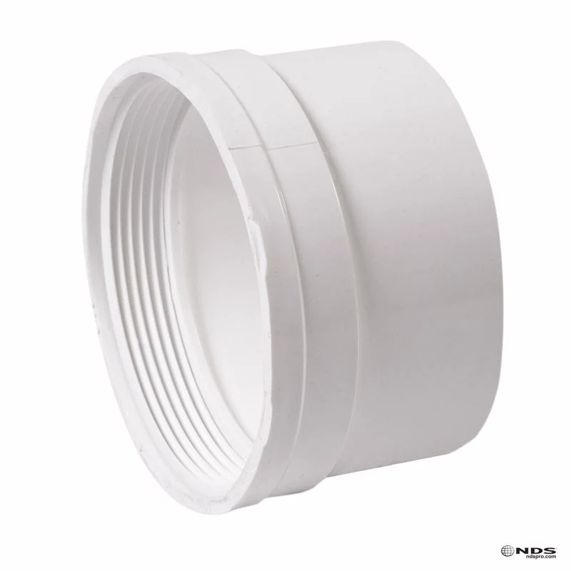 Adaptador de tuberí de PVC FPT de 4 pulg. de diámetro, NDS Schedule 35, 1 unidad (paquete de 1) - Oferta de la semana