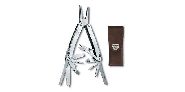 Swiss Tool Spirit X, Argénteo Victorinox 3.0224.N