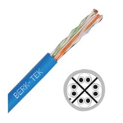 24 AWG Category 6 Plenum U/UTP 1000FT Azul Cable 10136226