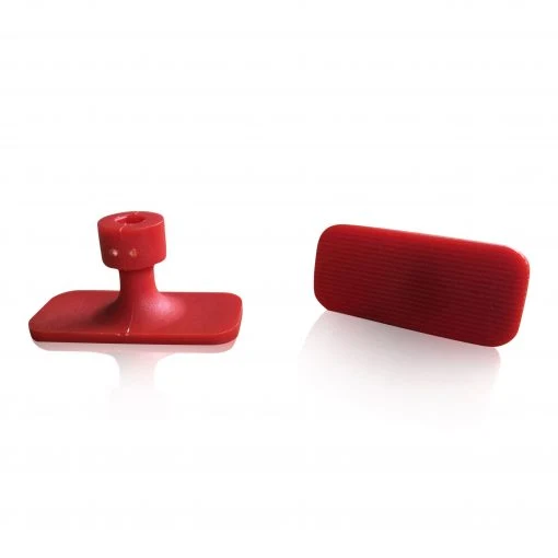 Disco de Lija 19 x 40 mm ADAPTADOR PARA PEGAMENTO LAKA TOOLS ROJO