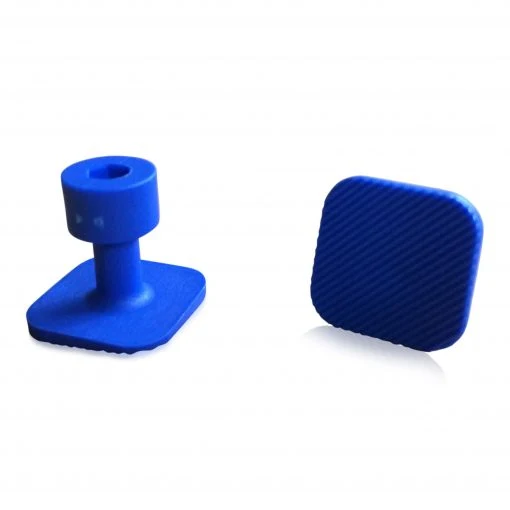 21 x 21 mm ADAPTADOR PARA PEGAMENTO LAKA TOOLS AZUL compatible con Major Brands