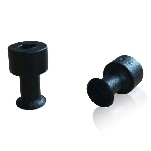 Profesional de Carburo 10 mm ADAPTADOR PARA PEGAMENTO LAKA TOOLS NEGRO