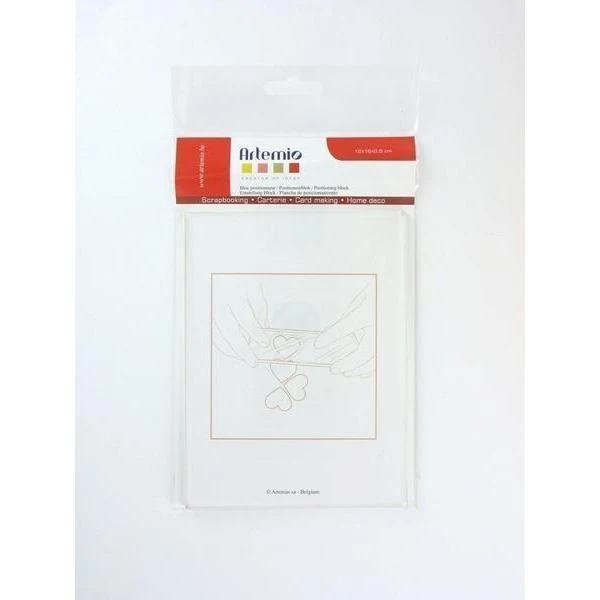 Adhesivo para Madera Artemio base metacrilato sellos acrilicos VIACR07 12x16x0,5cm