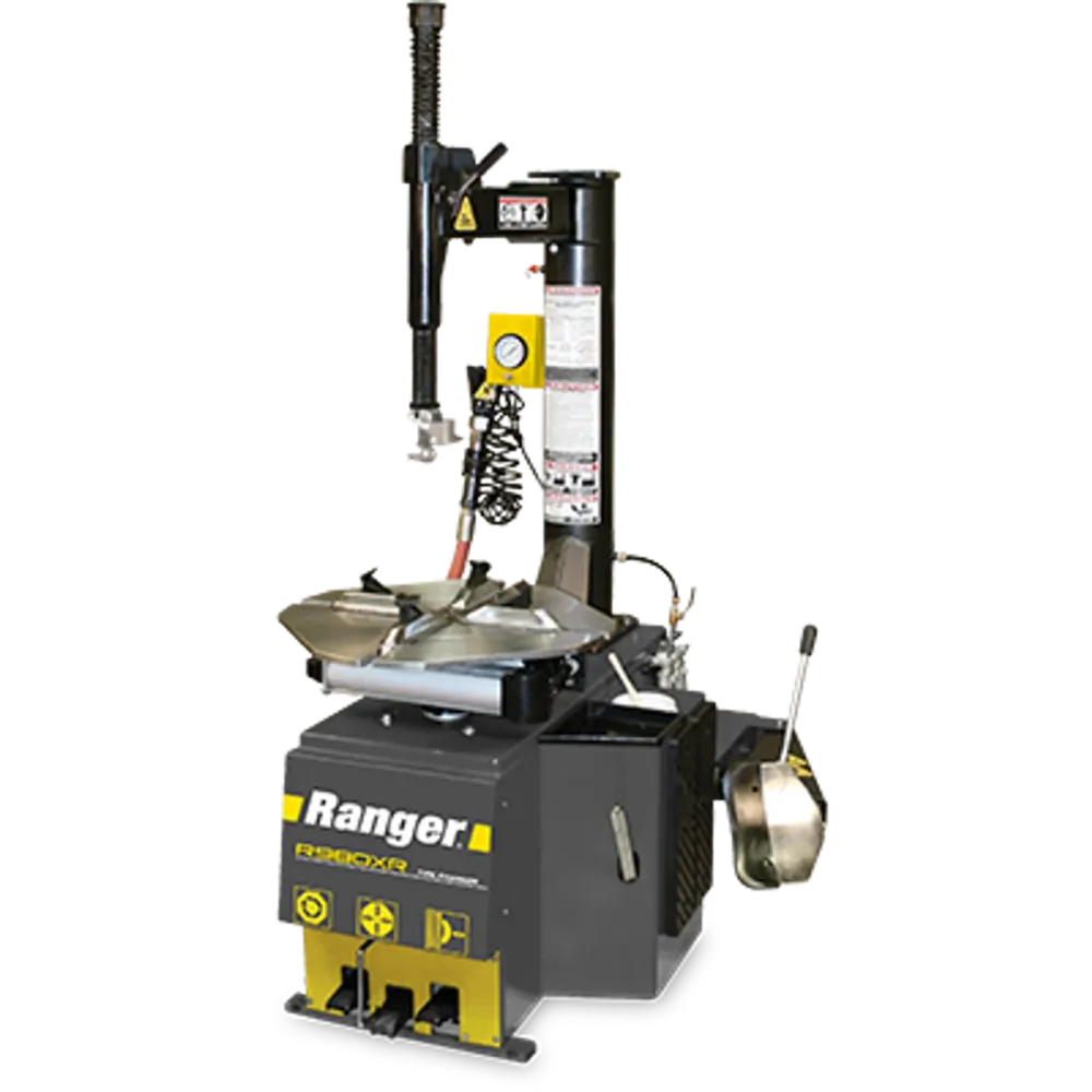Ranger R980XR: Desmontadora de llantas 10" - 30” con Dureza Shore 70A