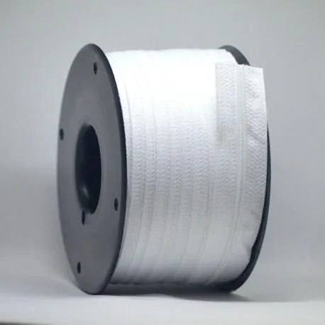 Cremallera continua 3.5cm 1M blanca (venta por metros) Made Germany