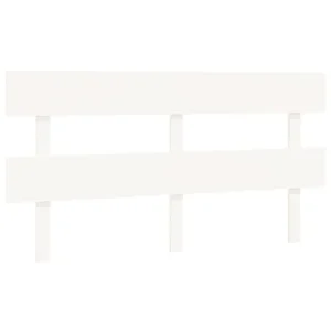 vidaXL Cabecero de cama madera maciza de pino 164x3x81 cm