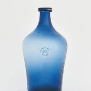 Botella de cristal con sello ancla ø: 17,5 cm - h: 33 cm Certificado ISO 898