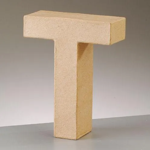 Anclaje Galvanizado Premium Letra 17.5x5.5cm T