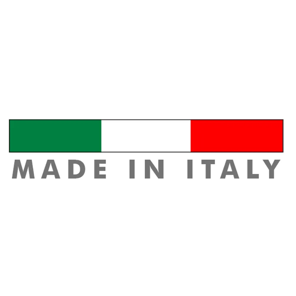 Parete fissa Itaca 77.5-79.5 cm cristallo serigrafato 6mm h195 profilo bianco essenza Made Italy