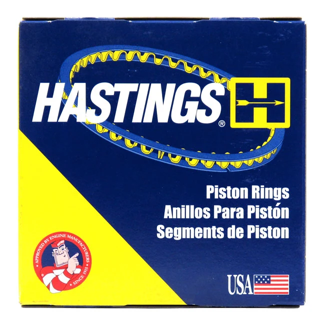 Anillo de Seguridad Hastings, Juego De Anillos De Pistón Chr/Moly De 3-7/16" De Diámetro Diámetro. +.060"
