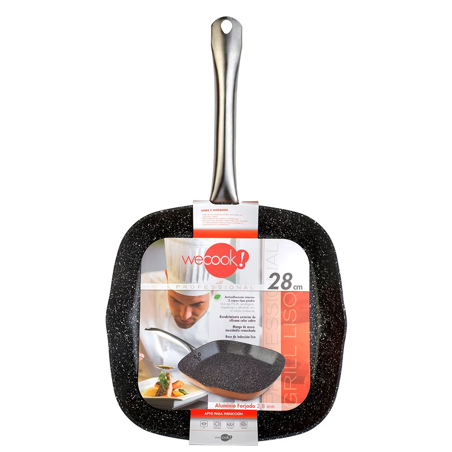 Pasta de Ajuste Asador Liso Antiadherente - Profesional WECOOK