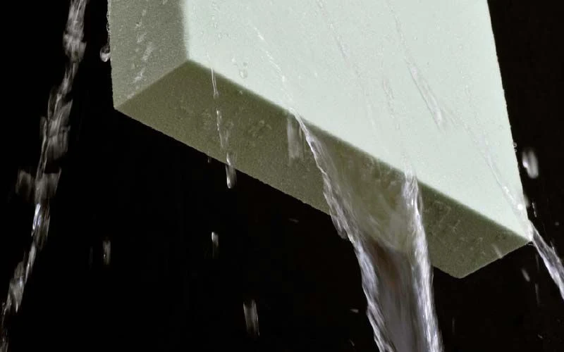 Isolant mousse polyuréthane SAITPUR vert - R=1,90 - Ep 40mm - 1000 x 2550